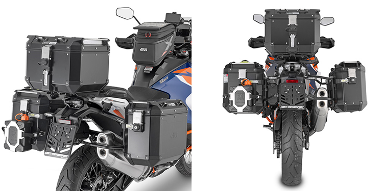 SOPORTE MALETAS LATERALES GIVI OUTBACK KTM 1290 ADVENTURE 21